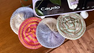 “Round is the New Square” 100 % Cotton Cloth ~ Caydo M1 Pro Electric Circular Knitting Machine