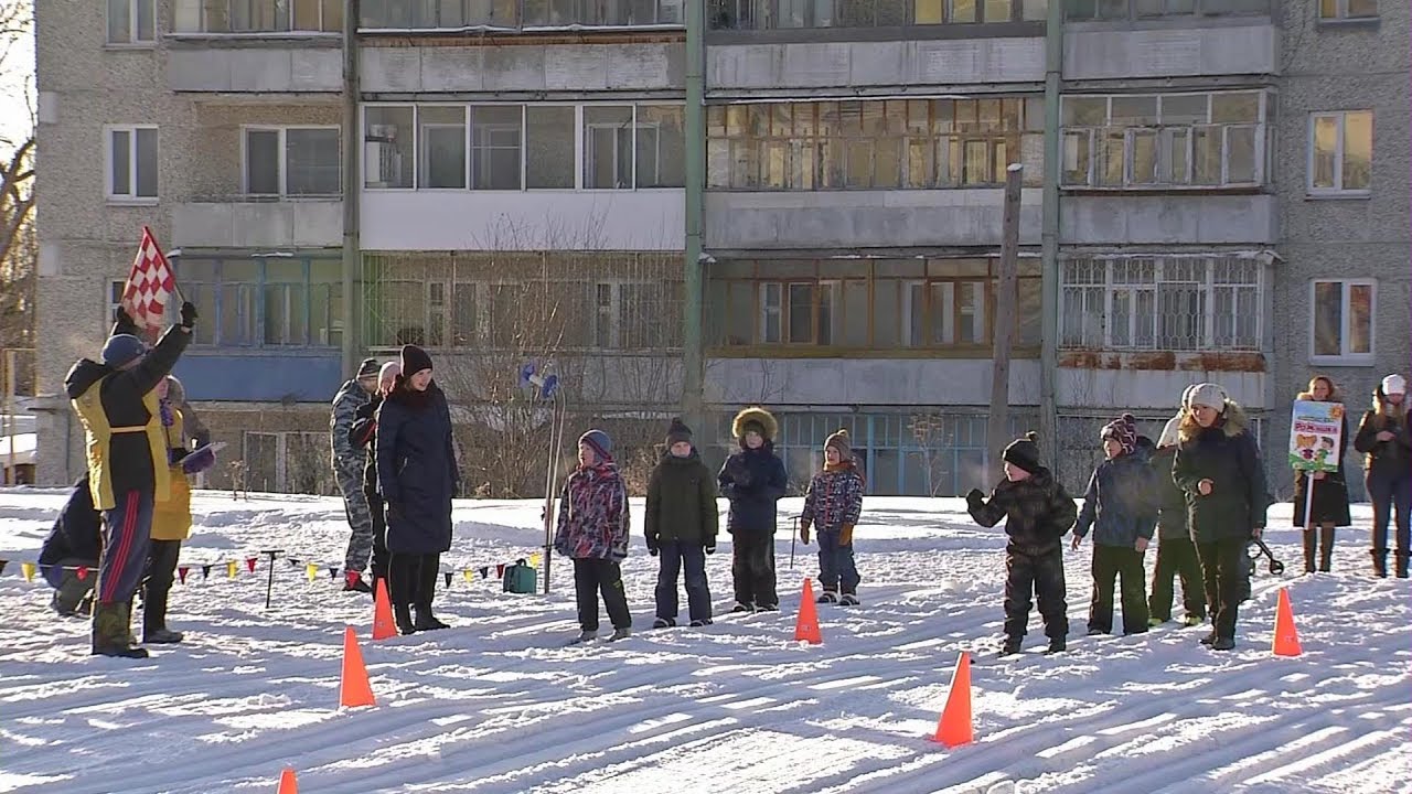 Детские сады города посоревновались в лыжных гонках