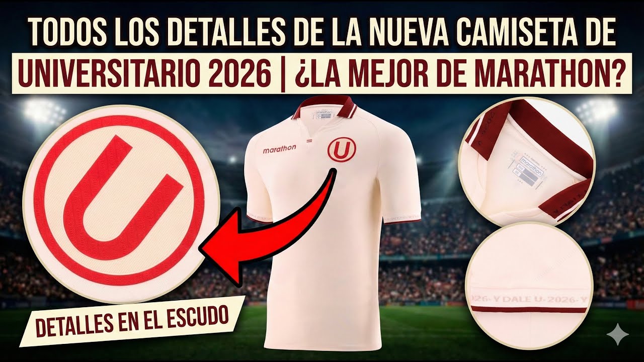¡OFICIAL! Así es la NUEVA CAMISETA de Universitario 2026 🔥 ¿La mejor ...