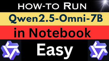 How-To Run Qwen2.5-Omni-7B in Google Colab or Any Notebook - Easy Tutorial