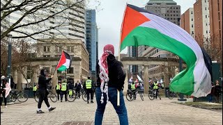 Pro-Palestinian protesters say encampment at McGill will remain