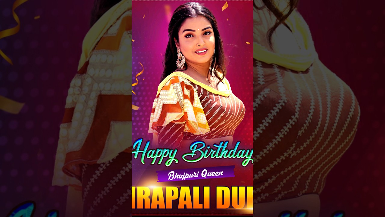 Bhojpuri Actress Amrapali Dubey Birthday Celebration🎉🎉 