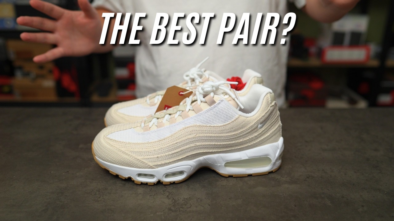 靴 Levi's x Nike Air Max 95 OG Nike x Levi's Air Max 95 OG - White / Ecru – Kith