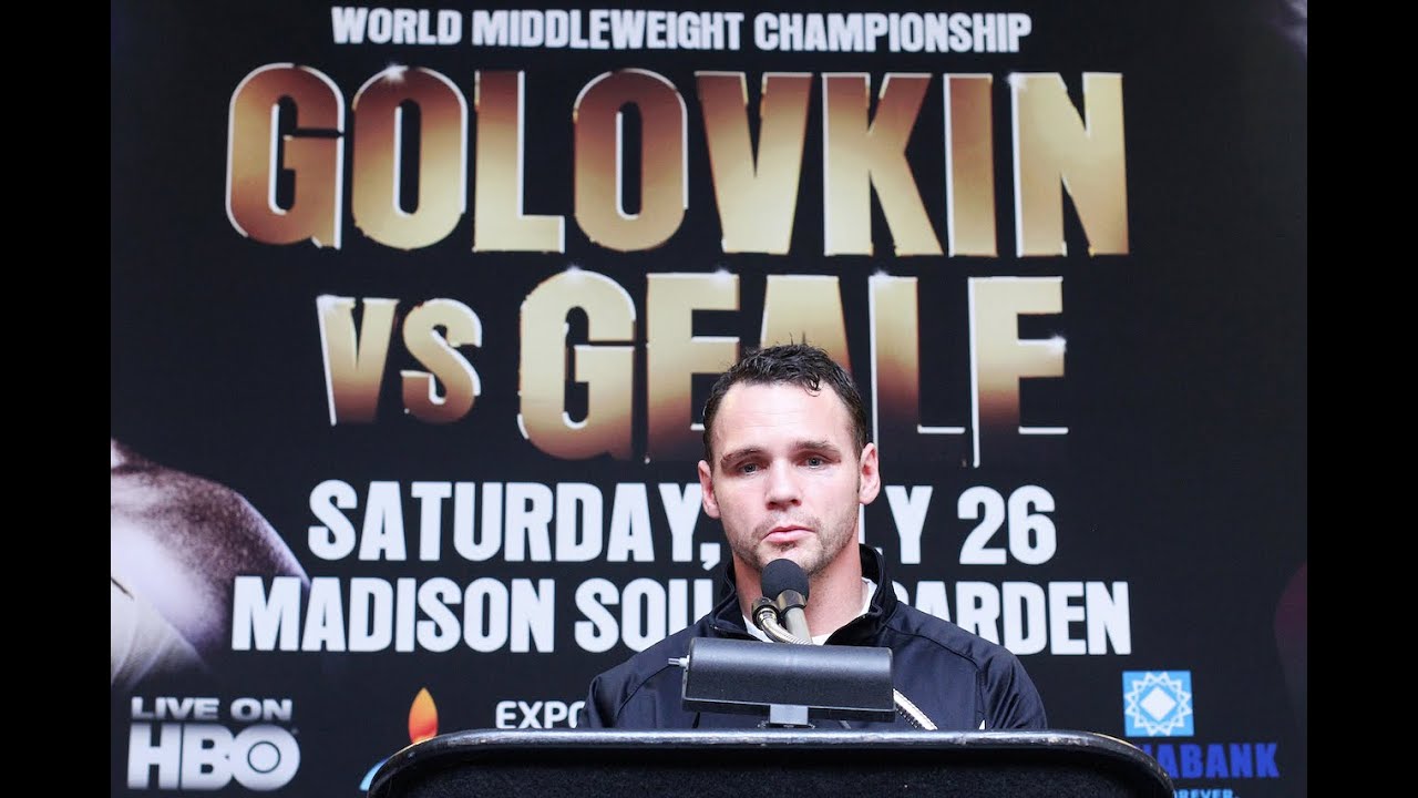 Gennady Golovkin VS. Daniel Geale POST Fight Press Conference (GEALE)