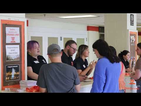 Orientation 2024 at West Virginia Wesleyan College