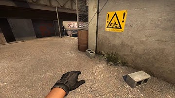 CS:GO - Simple Alley to B Plant Smoke (Overpass) [128/64 tick]