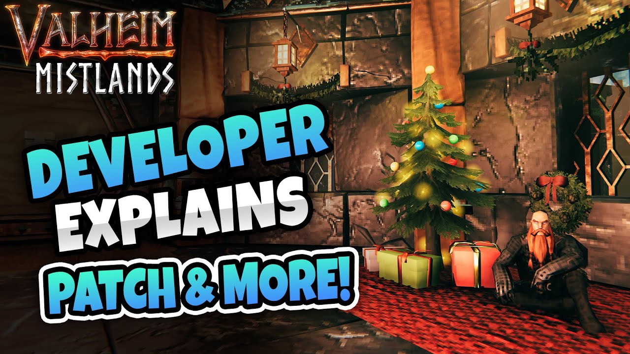 Developer Explains Mistlands Patch! New Holiday Items! Valheim News