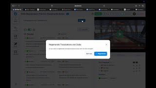 Choosing Different Voices for AI Voice Dubbing
