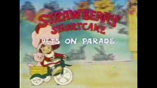 1983 Strawberry Shortcake Pets on Parade