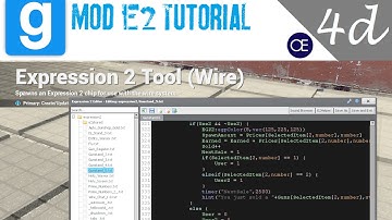 [Gmod] Expression 2 Tutorial 4d: Vectors - Apply Force and Apply Offset Force
