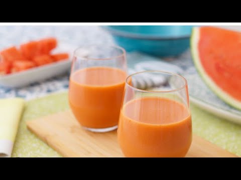 Pacho Recipe The Best Spanish Gazpacho recipe @indianrasoiinbarcelona - YouTube