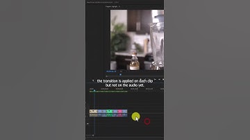 How to add audio and video transitions once in premiere pro ?