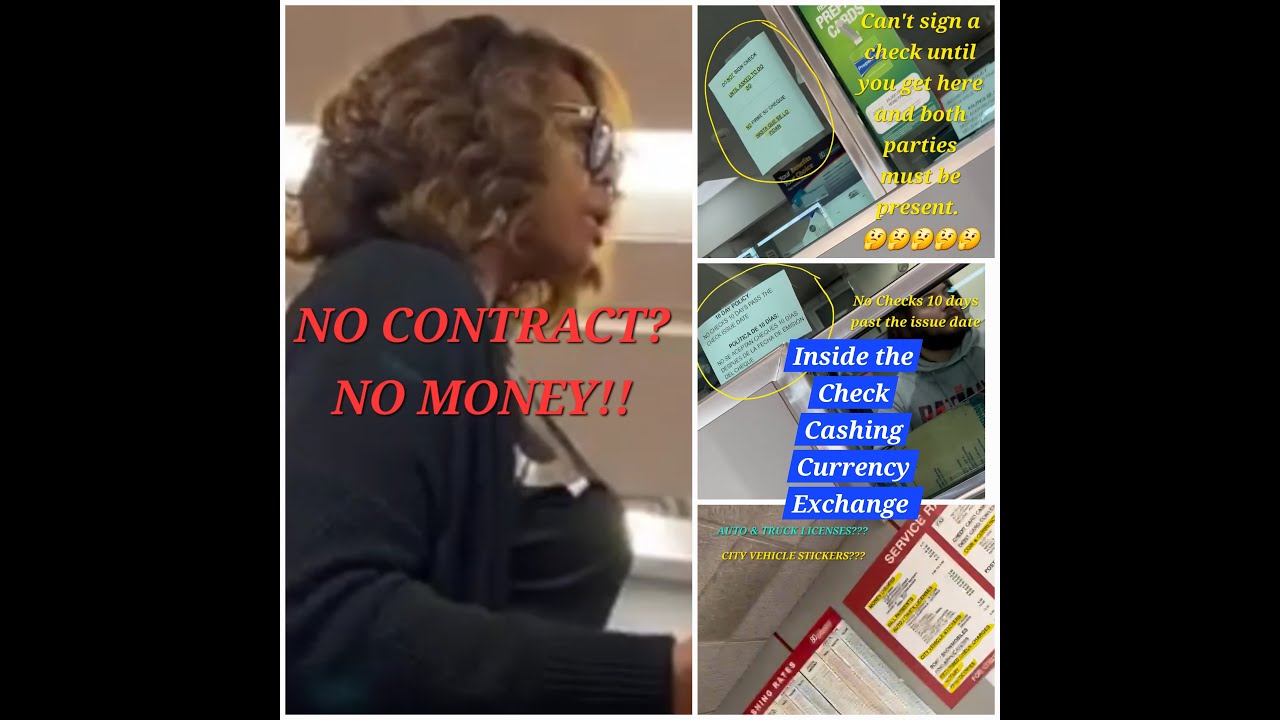 NO BID, NO CONTRACT, NO PAYMENT!! Journey Into the Mysterious Check Cashing Currency Exchange Place🔥