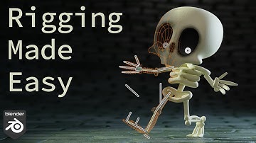 Rigging Made Easy, Skeleton Character || Blender 2.93