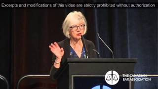 The Right Honourable Beverley McLachlin, P.C., Chief Justice of Canada