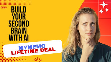 MyMemo Lifetime Deal I Build Your Second Brain With AI