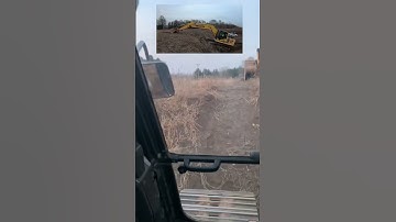 How to Operate an Excavator - Hill Climb | #Shorts