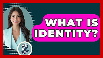 What Is Identity? - Philosophy Beyond