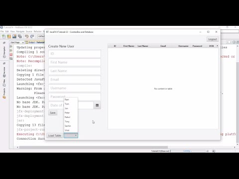 JavaFX 8 Tutorial