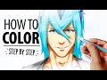 How to color your drawings  tutorial  drawlikeasir