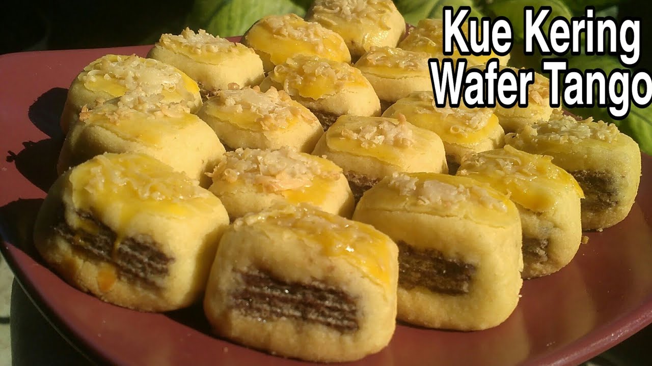 Resep Kue Kering Wafer Tango - YouTube