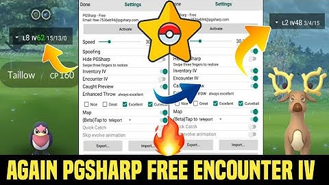 Again Free Encounter IV | Pgsharp Free Encounter IV Feature | Pgsharp New update