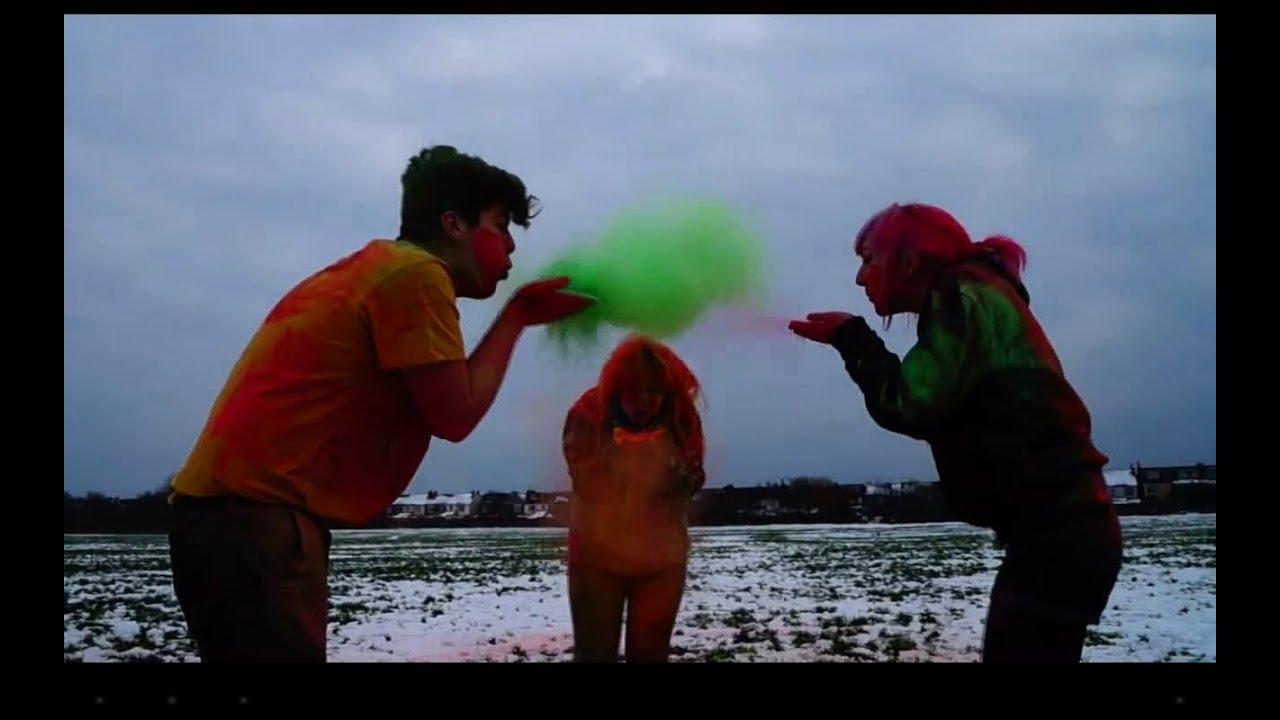 Powder Paint Fight YouTube