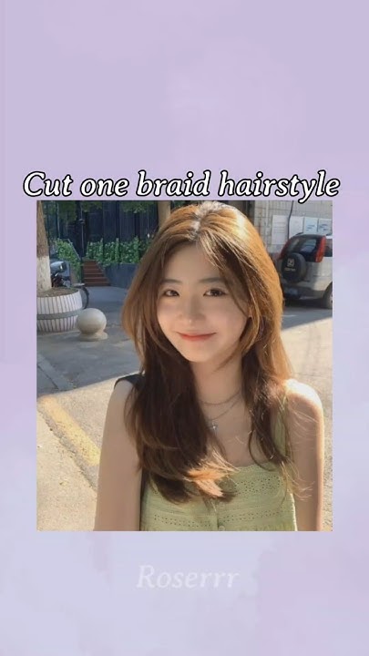 Cute one braid hairstyle #bloodline #1million #100kview #hairstyles # ...
