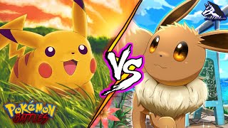 Miniatura de "Eevee VS Pikachu| Pokémon Battles Rap | Alpha Studios"
