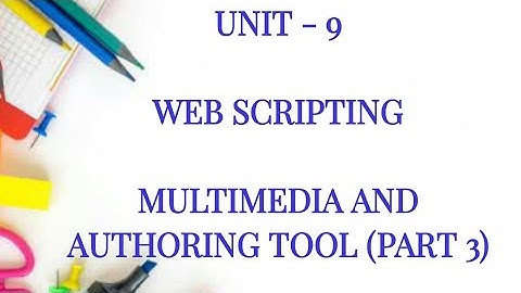 PG TRB CS - MULTIMEDIA AND AUTHORING TOOL MCQ