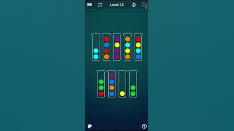 Ball Sort Puzzle   level 13 !!! Mobile Cell Phone Game Walkthrough Android / Apple