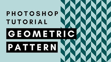 Repeating Seamless Geometric Pattern in Adobe Photoshop