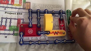 Electronic Snap Kits Flashing Laser Light with Sound