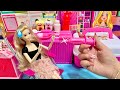 Barbie's Pink Dental Clinic Playset Unboxing &amp; Playtime! 🦷✨ Dentist Toys with Furniture!