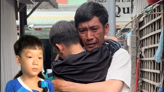 Rớt nước mắt cậu bé 10t cha mình thất lạc ngoài biển giờ đã về tới nhà
