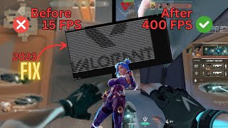 Ultimate Valorant FPS Boost Guide 2023 | Maximize Performance on Low End PCs(FPS DROP FIX Episode 7)