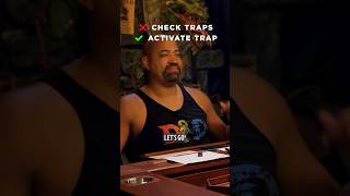 POV you find traps with your whole body.