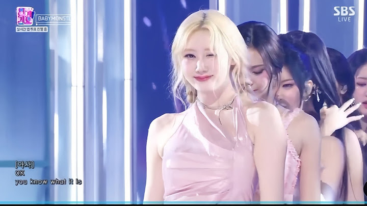 BABYMONSTER (베이비몬스터) - FOREVER @인기가요 inkigayo 20240714