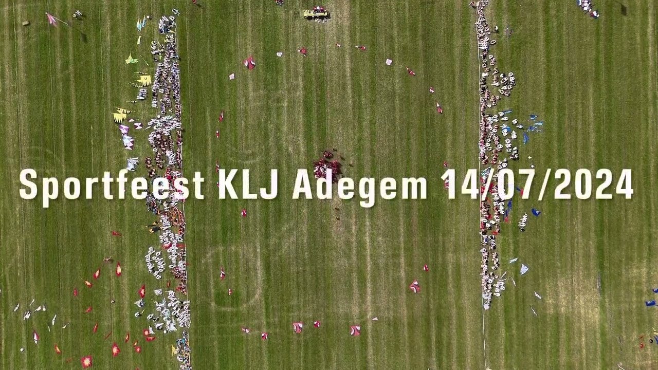 Openingsnummer sportfeest KLJ Adegem 14 juli 2024