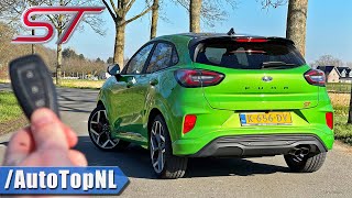 Ford Puma ST | REVIEW on AUTOBAHN [NO SPEED LIMIT] by AutoTopNL