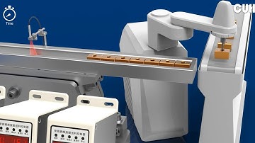 Feeding parts blow off upon full linear track with CUH SDVS30 optical sorting controller