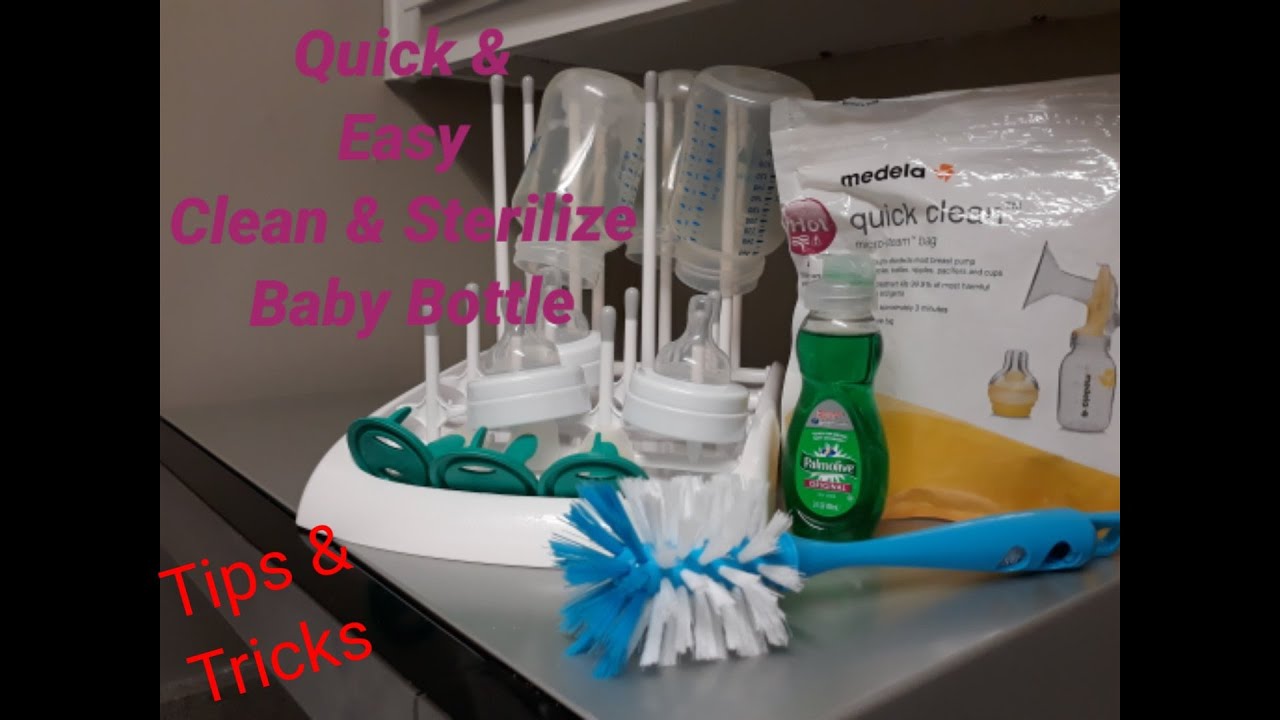 How To Clean Baby Bottles After Feeding Oliur & Ayesha YouTube