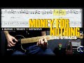 COVER & TAB: Money For Nothing (Guitar Cover with Original Riffs and Tabs)