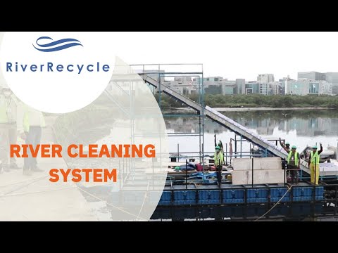 River cleaning system - acting against plastic pollution