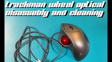 Logitech Trackman Wheel Optical | Disassembly & cleaning