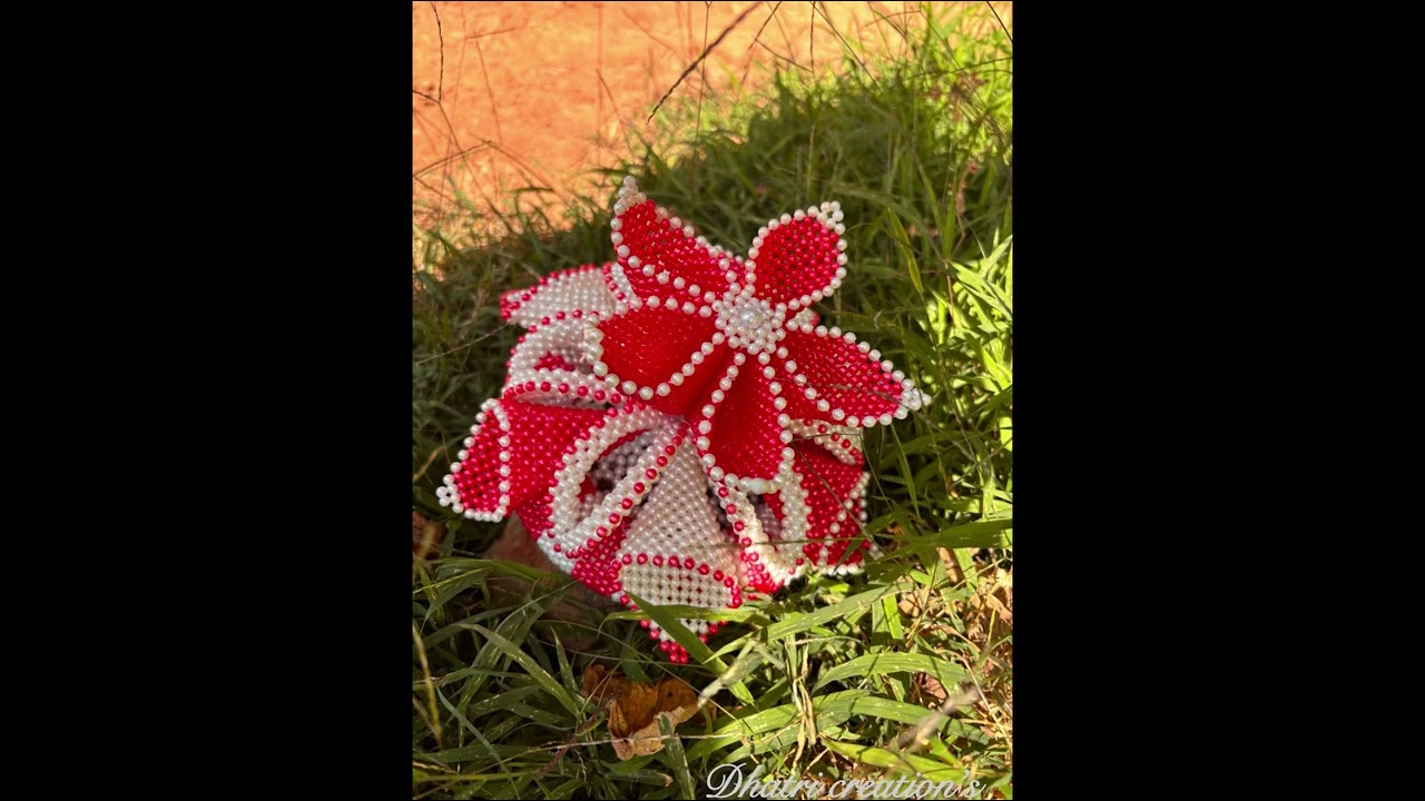 ಮಣಿಯ ಆರತಿಕಟ್ಟು # beads work