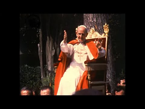 Pope Paul VI's 1974 Trip To Italy And Rome In Close-up still