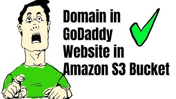 GoDaddy CNAME to point Your Domain to Amazon S3 bucket Static Hosting