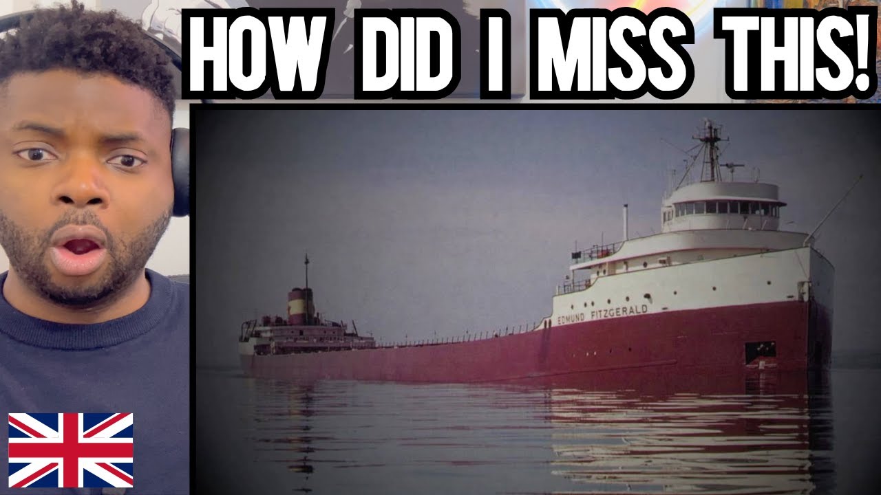 Gordon Lightfoot - The Wreck Of Edmund Fitzgerald - FIRST TIME HEARING BRITISH REACTION