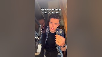 Following YouTube tutorials be like 💀